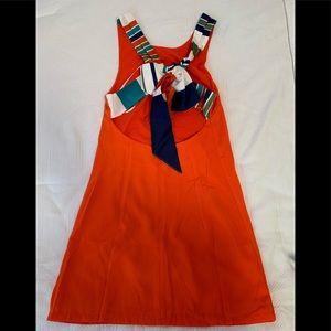 Lulus Tie Back Mini Dress